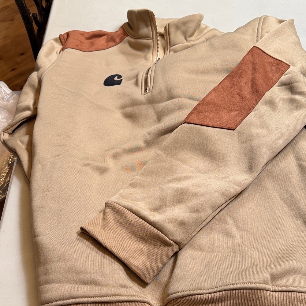 Carhartt Beige and Rust Tracksuit - Picture 2 of 4
